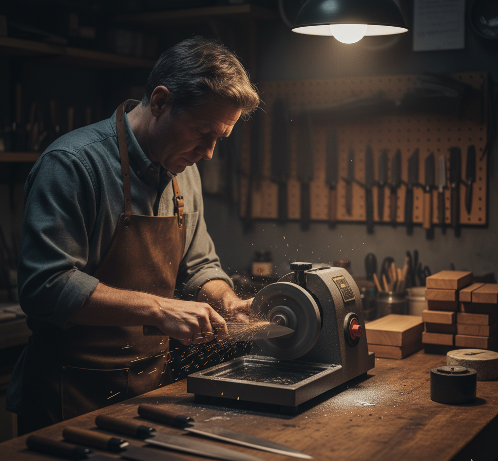 keukenmessen slijpen nieuw-beijerland